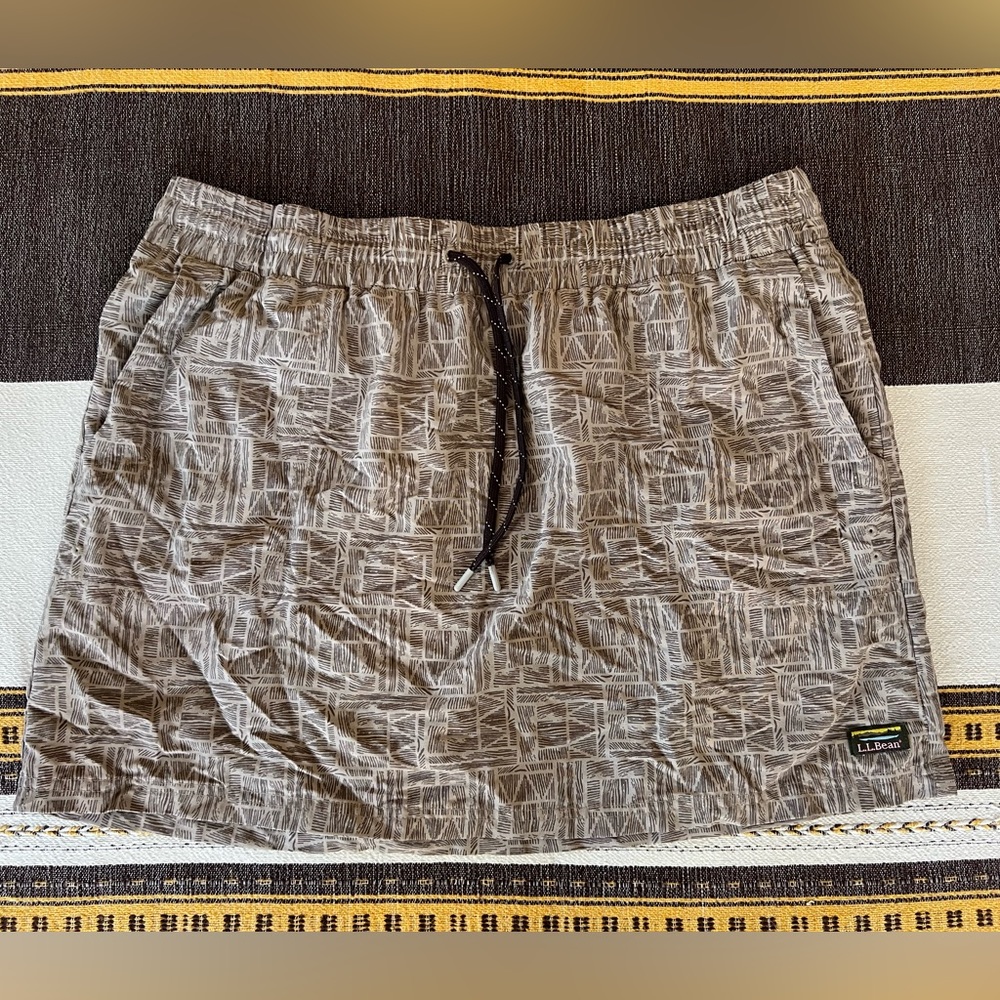 LL Bean Womens Water skirt -size medium